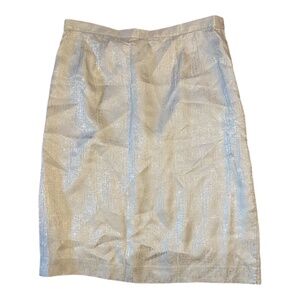 Vintage Silk fully Lined skirt. Sz 14 (Vintage sizing…fits like M/L)